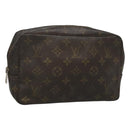 LOUIS VUITTON Monogram Trousse Toilette 23 Clutch Bag M47524 LV Auth hk2744-1