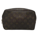 LOUIS VUITTON Monogram Trousse Toilette 23 Clutch Bag M47524 LV Auth hk2744-13