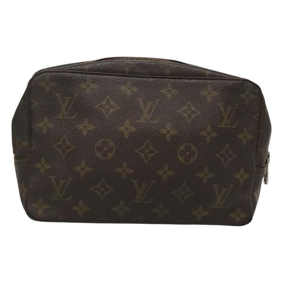 LOUIS VUITTON Monogram Trousse Toilette 23 Clutch Bag M47524 LV Auth hk2744