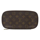 LOUIS VUITTON Monogram Trousse Brush GM Cosmetic Pouch M47505 LV Auth hk2748-13