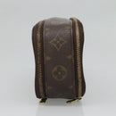 LOUIS VUITTON Monogram Trousse Brush GM Cosmetic Pouch M47505 LV Auth hk2748-3