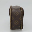 LOUIS VUITTON Monogram Trousse Brush GM Cosmetic Pouch M47505 LV Auth hk2748-4
