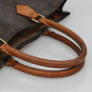 LOUIS VUITTON Monogram Sac Plat Hand Bag M51140 LV Auth hk2749-7