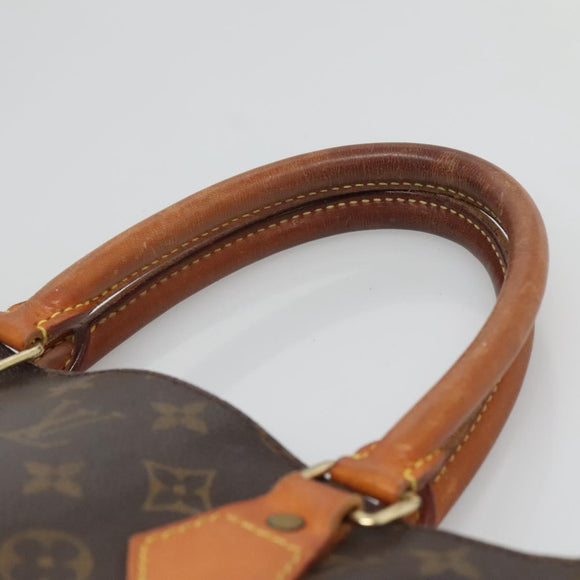 LOUIS VUITTON Monogram Sac Plat Hand Bag M51140 LV Auth hk2749