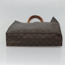 LOUIS VUITTON Monogram Sac Plat Hand Bag M51140 LV Auth hk2749-5