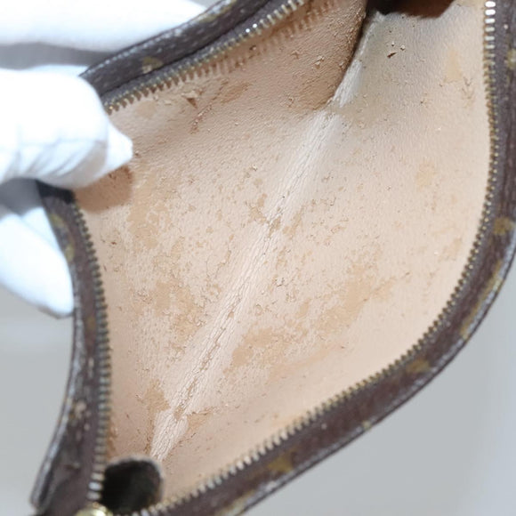 LOUIS VUITTON Monogram Bucket GM Accessory Pouch LV Auth hk2762