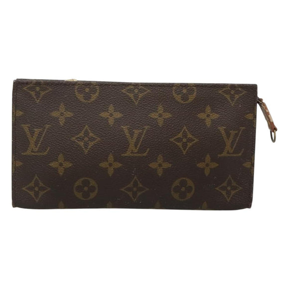 LOUIS VUITTON Monogram Bucket GM Accessory Pouch LV Auth hk2762