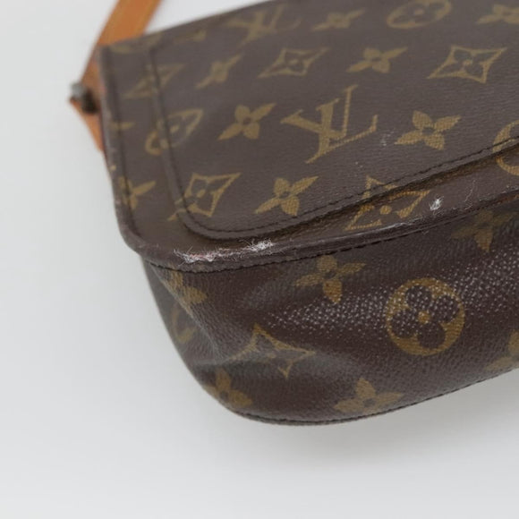 LOUIS VUITTON Monogram Saint Cloud MM Shoulder Bag M51243 LV Auth hk2767