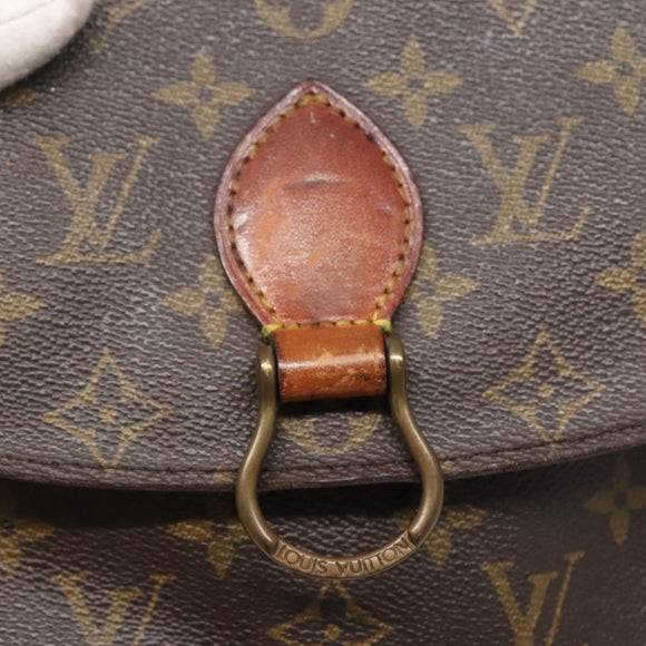 LOUIS VUITTON Monogram Saint Cloud MM Shoulder Bag M51243 LV Auth hk2767