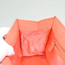 FENDI Mamma Baguette Shoulder Bag Nylon Orange Silver Auth hk2782-20