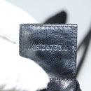 FENDI Shoulder Bag Nylon Black Silver Auth hk2783-12