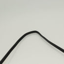 FENDI Shoulder Bag Nylon Black Silver Auth hk2783-8