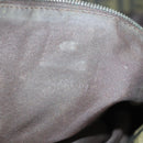 FENDI Zucca Canvas Shoulder Bag Brown Black Auth hk2786-12