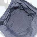 LOEWE Anagram Reversible Bucket Hat Canvas Navy Auth hk2801-8