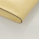 Salvatore Ferragamo Vala Chain Shoulder Bag Enamel Yellow Auth hk2804-9