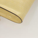 Salvatore Ferragamo Vala Chain Shoulder Bag Enamel Yellow Auth hk2804-15