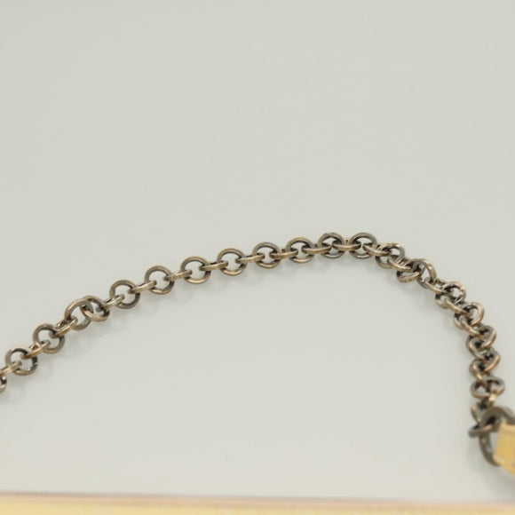 Salvatore Ferragamo Vala Chain Shoulder Bag Enamel Yellow Auth hk2804