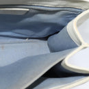 Salvatore Ferragamo Gancini Hand Bag Leather White Gold Auth hk2806-19