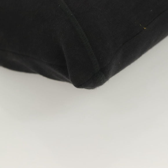 Miu Miu Shoulder Bag Cotton Black Auth hk2812