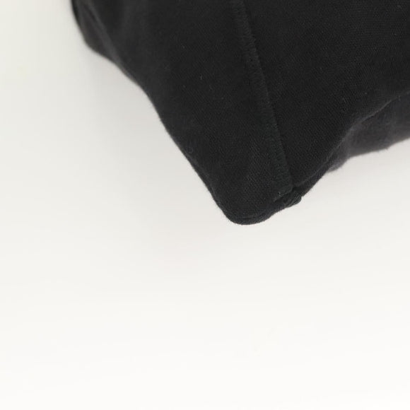 Miu Miu Shoulder Bag Cotton Black Auth hk2812