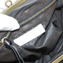 Miu Miu Shoulder Bag Cotton Black Auth hk2812-18