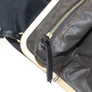 Miu Miu Shoulder Bag Cotton Black Auth hk2812-21