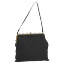 Miu Miu Shoulder Bag Cotton Black Auth hk2812-1