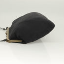 Miu Miu Shoulder Bag Cotton Black Auth hk2812-4