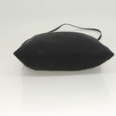 Miu Miu Shoulder Bag Cotton Black Auth hk2812-5