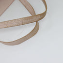 CELINE Horizontalkava Tote Bag Leather Pink Gold Auth hk2816-7