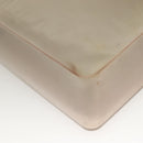 CHANEL Tote Bag Rubber Gray CC Auth hk2818-15