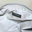 CHANEL Tote Bag Rubber Gray CC Auth hk2818-17
