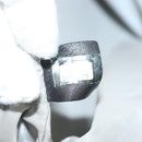 CHANEL Tote Bag Rubber Gray CC Auth hk2818-12