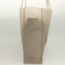 CHANEL Tote Bag Rubber Gray CC Auth hk2818-4