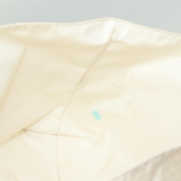 BOTTEGA VENETA Tote Bag Nylon White Auth hk2820