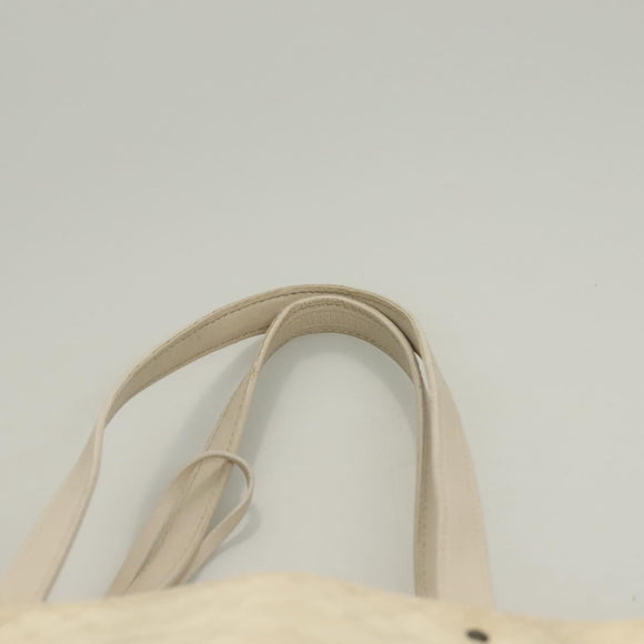 BOTTEGA VENETA Tote Bag Nylon White Auth hk2820