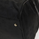 MCM Logogram Vicetos Boston Bag Nylon 2way Brown Gold Auth hk2824-10