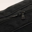 MCM Logogram Vicetos Boston Bag Nylon 2way Brown Gold Auth hk2824-16