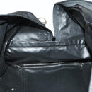 MCM Logogram Vicetos Boston Bag Nylon 2way Brown Gold Auth hk2824-19