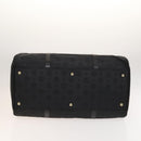 MCM Logogram Vicetos Boston Bag Nylon 2way Brown Gold Auth hk2824-9