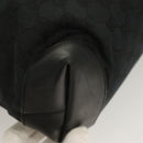 GUCCI GG Canvas Tote Bag Black 019 0401 Auth hk2842-9