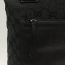 GUCCI GG Canvas Tote Bag Black 019 0401 Auth hk2842-18