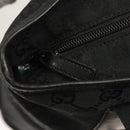 GUCCI GG Canvas Tote Bag Black 019 0401 Auth hk2842-10