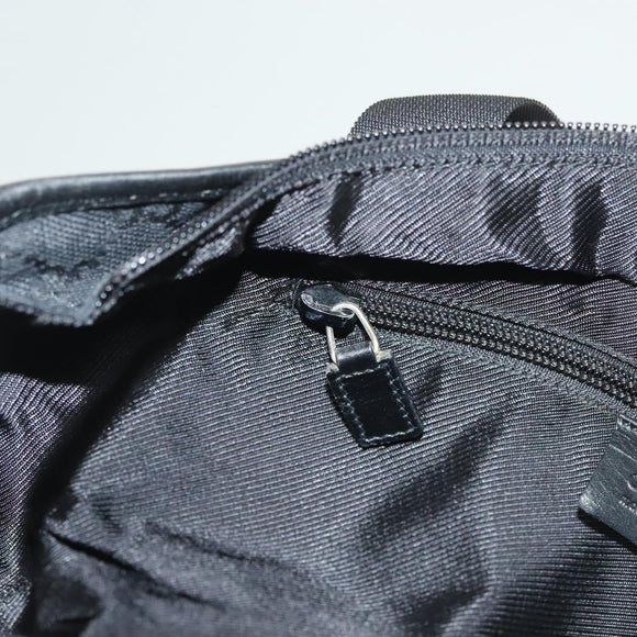 GUCCI GG Canvas Tote Bag Black 019 0401 Auth hk2842