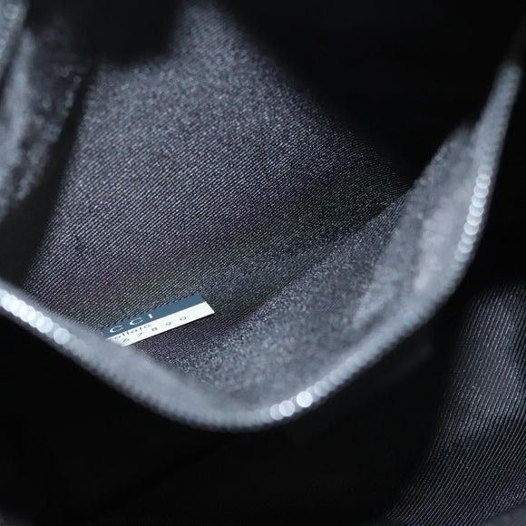 GUCCI GG Canvas Tote Bag Black 019 0401 Auth hk2842