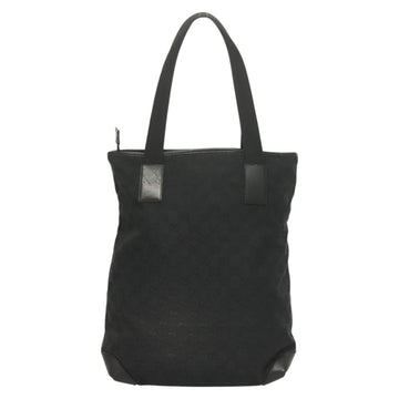 GUCCI GG Canvas Tote Bag Black 019 0401 Auth hk2842 - 0