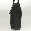 GUCCI GG Canvas Tote Bag Black 019 0401 Auth hk2842-3