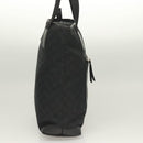 GUCCI GG Canvas Tote Bag Black 019 0401 Auth hk2842-4