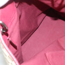 GUCCI GG Canvas Tote Bag Beige Silver 120836 Auth hk2844-15