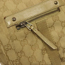 GUCCI GG Canvas Shoulder Bag Beige Gold 90762 Auth hk2847-15